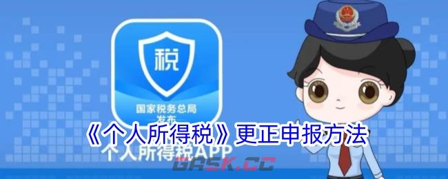 《个人所得税》更正申报方法-第1张-手游攻略-GASK
