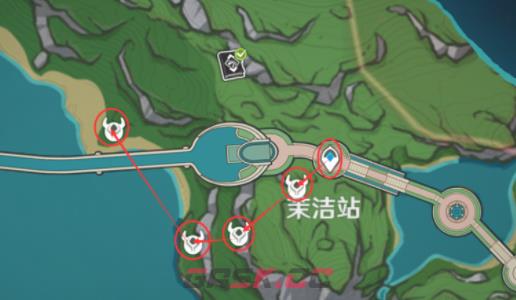 《原神》泡泡桔采集路线一览-第4张-手游攻略-GASK