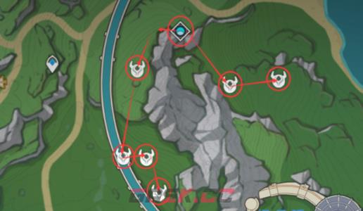 《原神》泡泡桔采集路线一览-第3张-手游攻略-GASK
