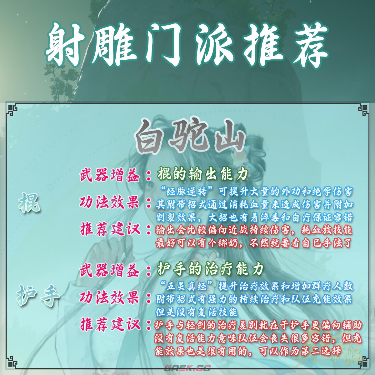 《射雕》三境七日后门派选择攻略-第4张-手游攻略-GASK