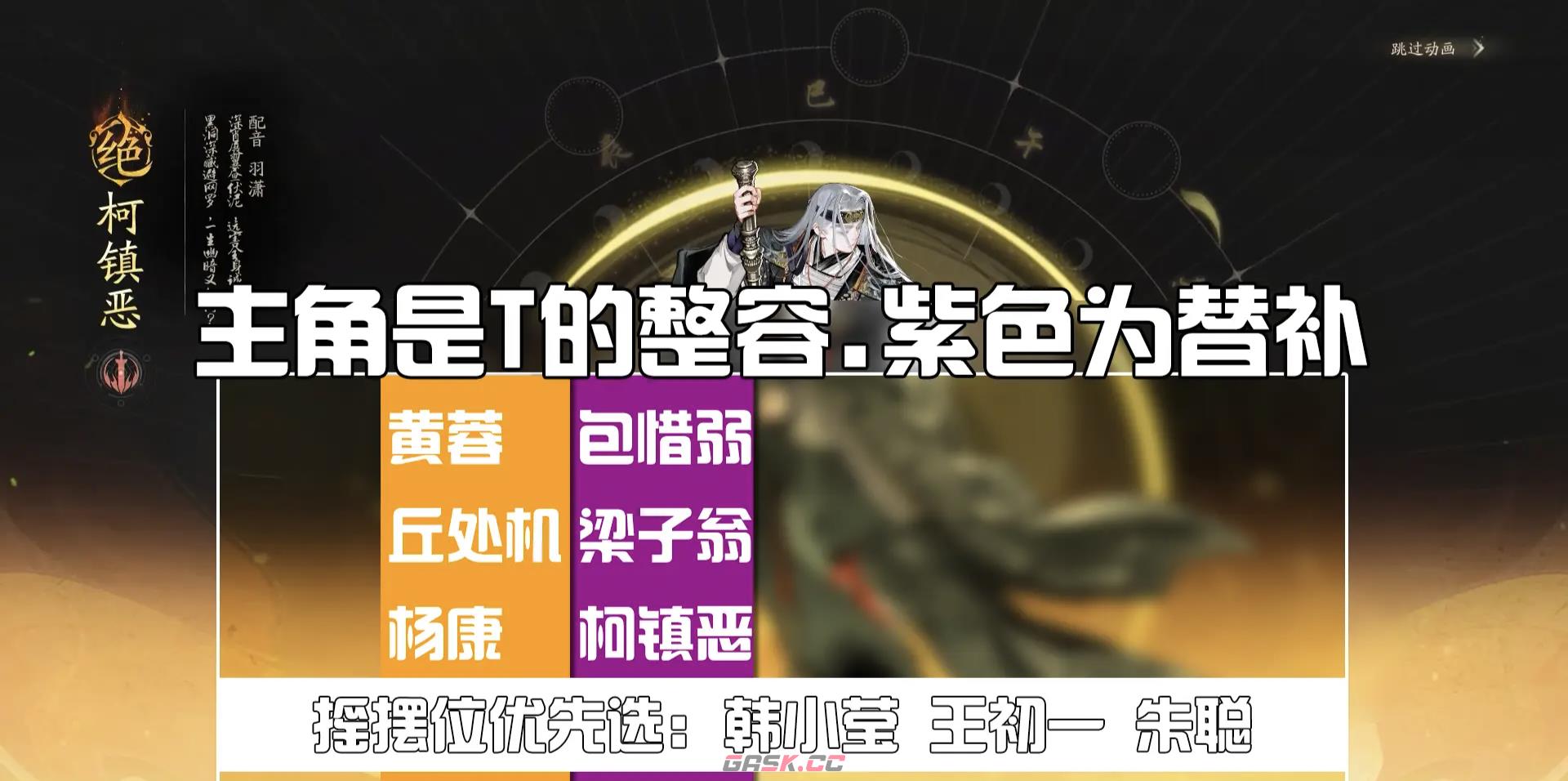 《射雕》平民阵容搭配-第5张-手游攻略-GASK
