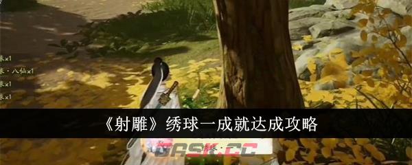 《射雕》绣球一成就达成攻略-第1张-手游攻略-GASK
