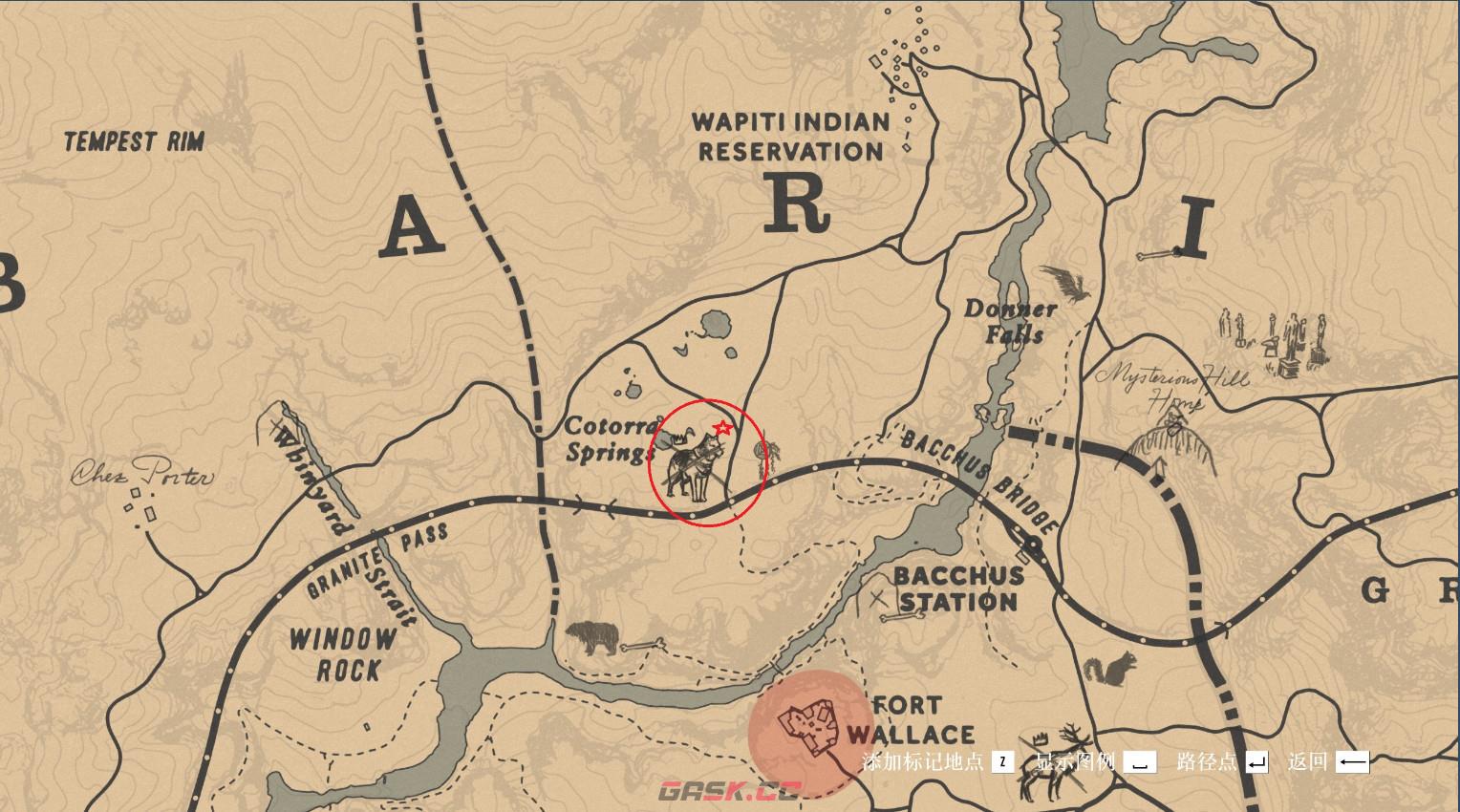 《荒野大镖客2》传说狼在哪里找-第2张-单机攻略-GASK