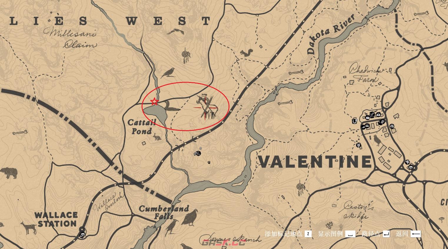 《荒野大镖客2》传说公盘羊在哪里找-第2张-单机攻略-GASK