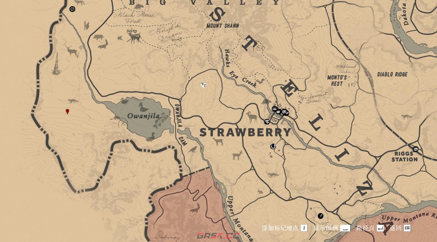 《荒野大镖客2》红色阿拉伯马在哪里可以找到-第3张-单机攻略-GASK