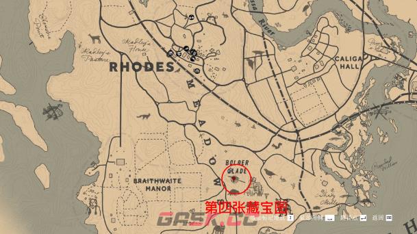 《荒野大镖客2》富饶之地宝藏第四张藏宝图在哪里-第2张-单机攻略-GASK