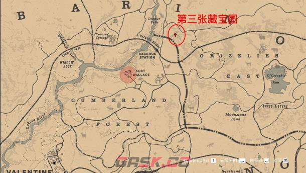《荒野大镖客2》富饶之地宝藏第三张藏宝图在哪里-第2张-单机攻略-GASK