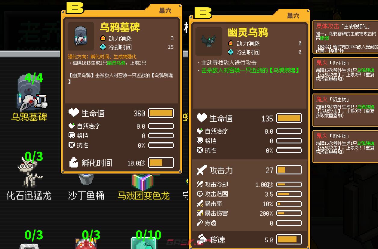 《鸡械绿洲》乌鸦墓碑武器用什么强化比较好-第2张-单机攻略-GASK