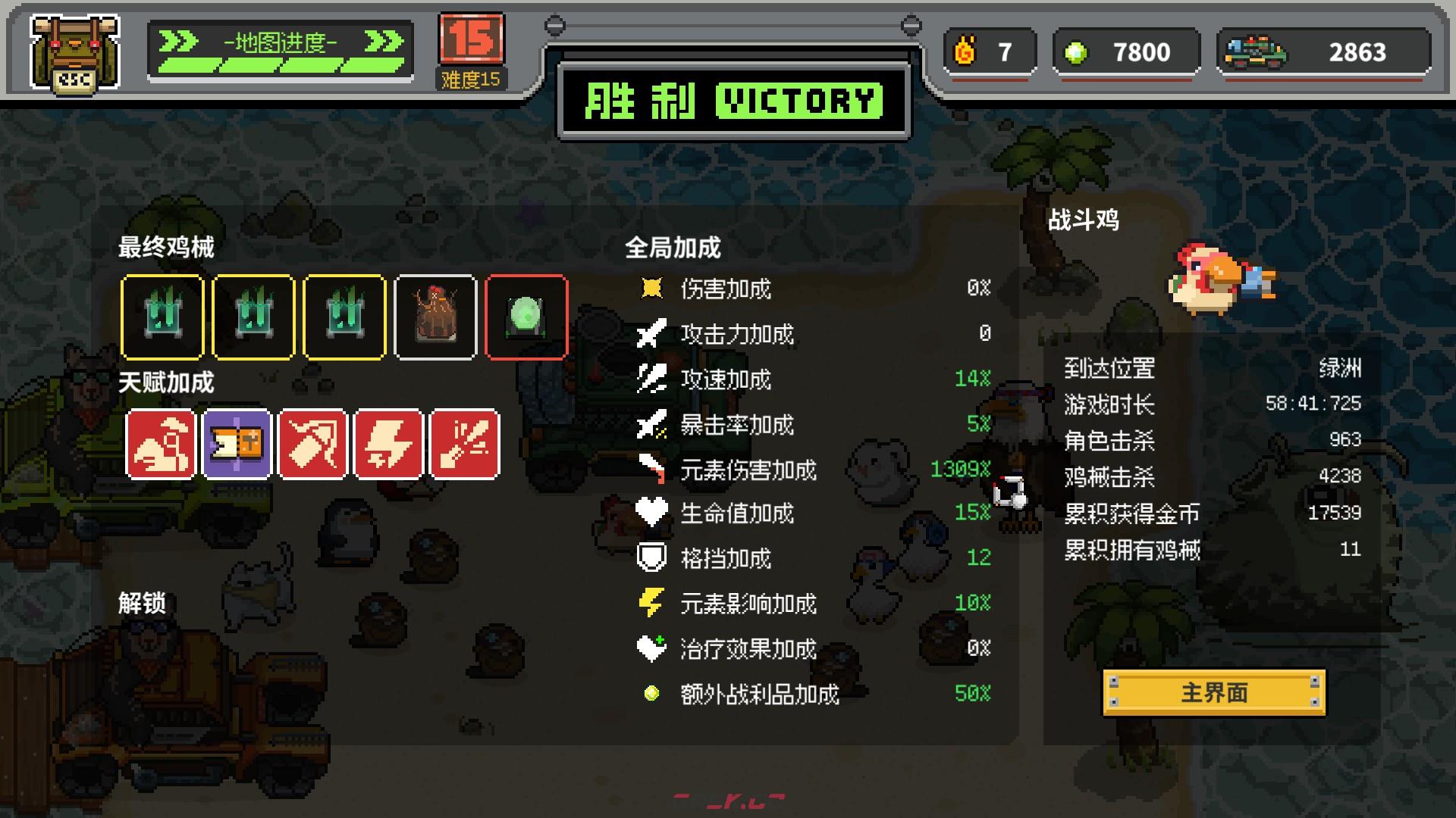 《鸡械绿洲》第三轮战斗鸡怎么玩比较好-第2张-单机攻略-GASK