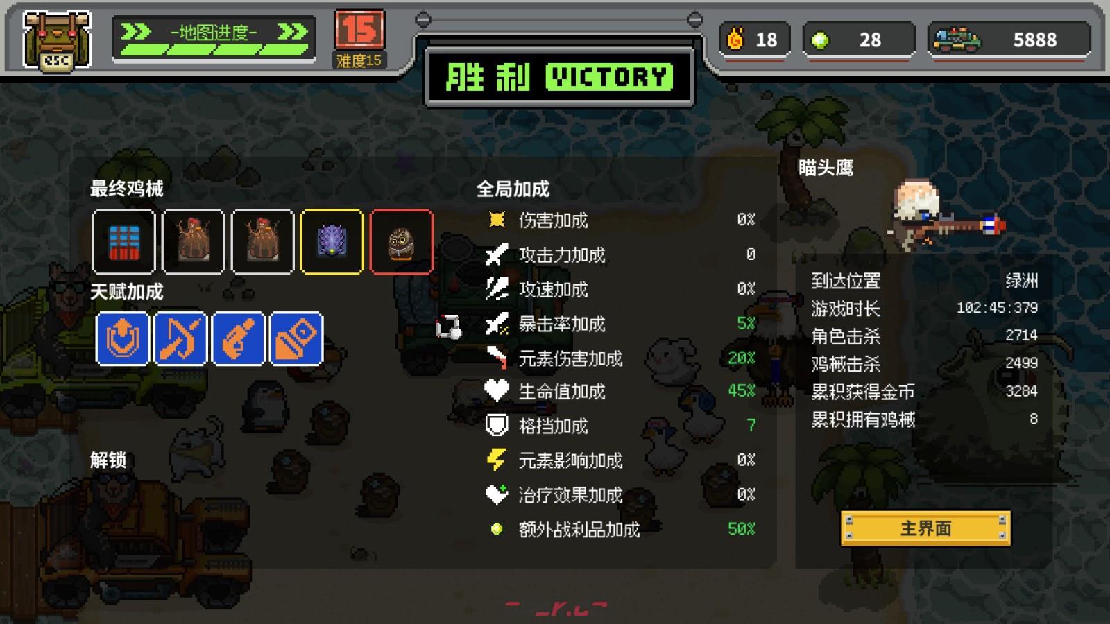 《鸡械绿洲》第一轮核爆空投3犀牛稻草鸡有什么特点-第2张-单机攻略-GASK
