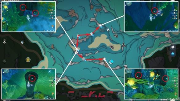 《原神》克洛琳德突破材料幽光星星采集路线推荐-第8张-手游攻略-GASK