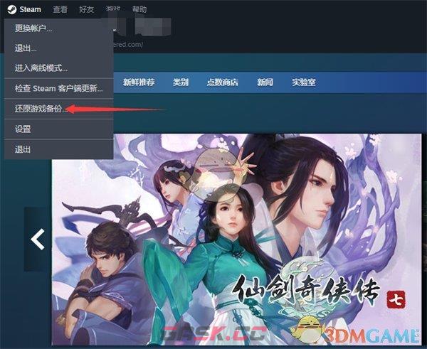 《steam》还原备份方法-第4张-手游攻略-GASK