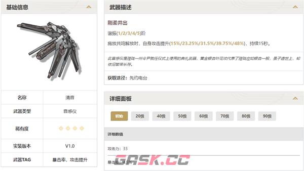 《鸣潮》大月卡武器选择建议-第6张-手游攻略-GASK