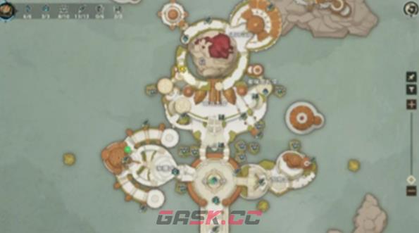 《塔瑞斯世界》银辉城主城探索坐标点位大全-第2张-手游攻略-GASK