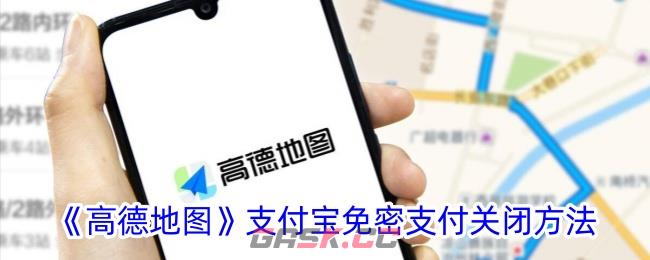 《高德地图》支付宝免密支付关闭方法-第1张-手游攻略-GASK