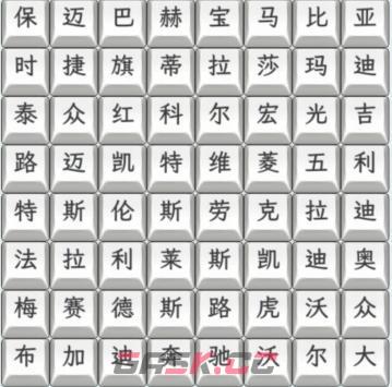 《文字找茬大师》汽车品牌3连上汽车品牌通关攻略-第2张-手游攻略-GASK