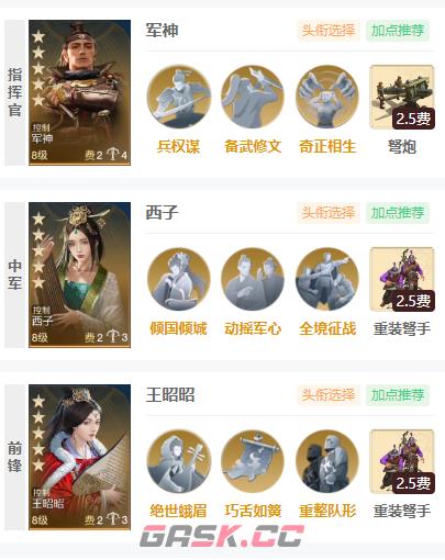 《世界启元》西子阵容搭配推荐-第5张-手游攻略-GASK