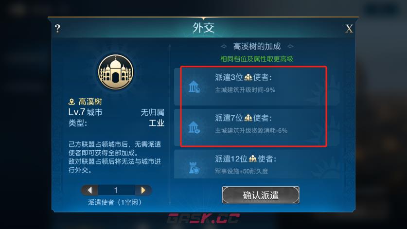 《世界启元》城市外交小技巧分享-第7张-手游攻略-GASK