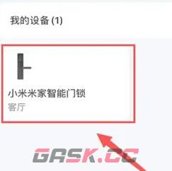 《米家》激活米家智能门锁方法-第2张-手游攻略-GASK