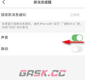 《会玩》关闭声音提醒方法-第4张-手游攻略-GASK