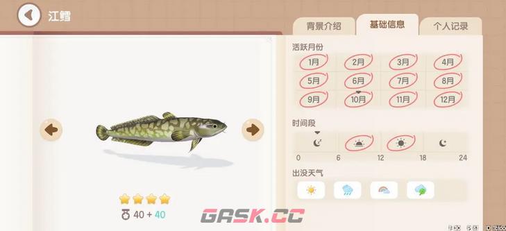 《心动小镇手游》江鳕钓鱼时间地点分享-第2张-手游攻略-GASK