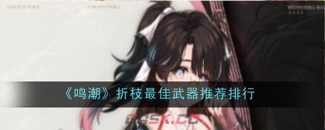《鸣潮》折枝最佳武器推荐排行-第1张-手游攻略-GASK