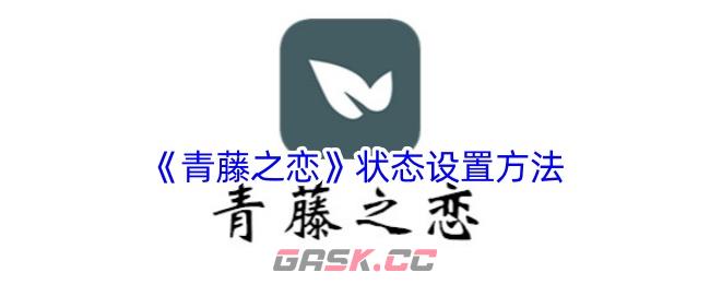 《青藤之恋》状态设置方法