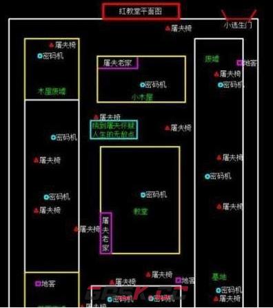 《第五人格》红教堂封禁密码机位置一览-第2张-手游攻略-GASK