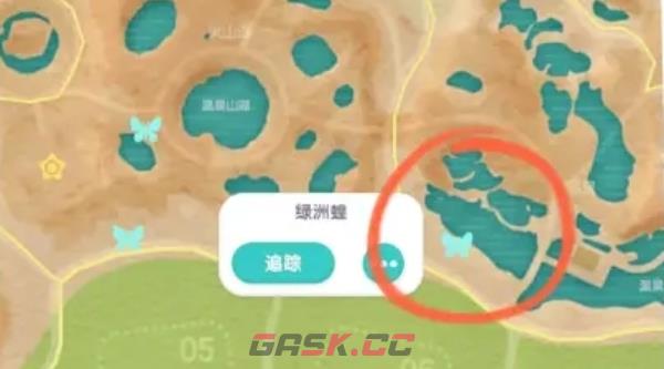 《心动小镇手游》绿粥蝗刷新位置一览-第2张-手游攻略-GASK