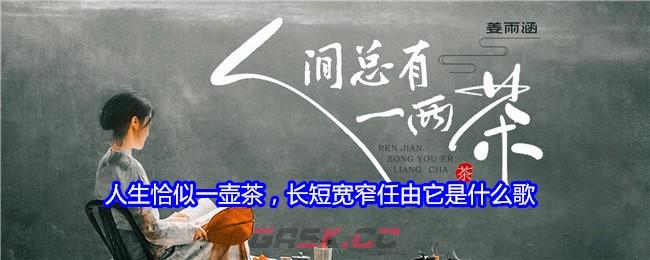 人生恰似一壶茶，长短宽窄任由它是什么歌-第1张-手游攻略-GASK