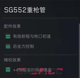 《三角洲行动》SG552配件选择攻略-第8张-手游攻略-GASK