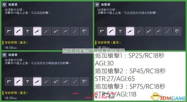 刀剑神域夺命凶弹全工具技能及武器属性分析-第7张-单机攻略-GASK