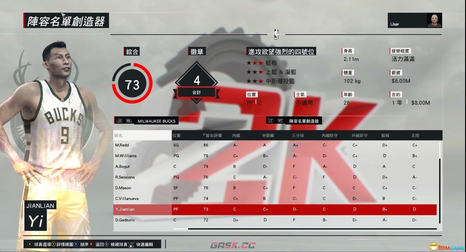 NBA 2K17经典球队名单大全 30支球队历史明星阵容-第8张-单机攻略-GASK