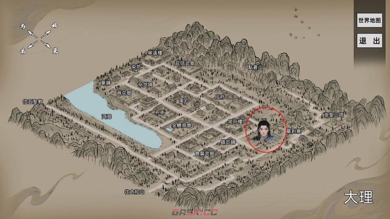 《刀剑江湖路》各地石窟，墨家密窟进入方式攻略-第1张-单机攻略-GASK