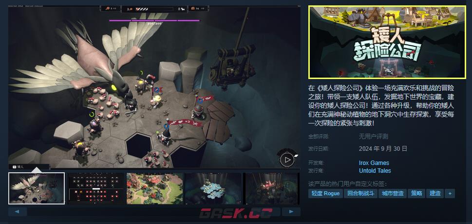 《矮人探险公司》游戏steam价格介绍-第2张-单机攻略-GASK