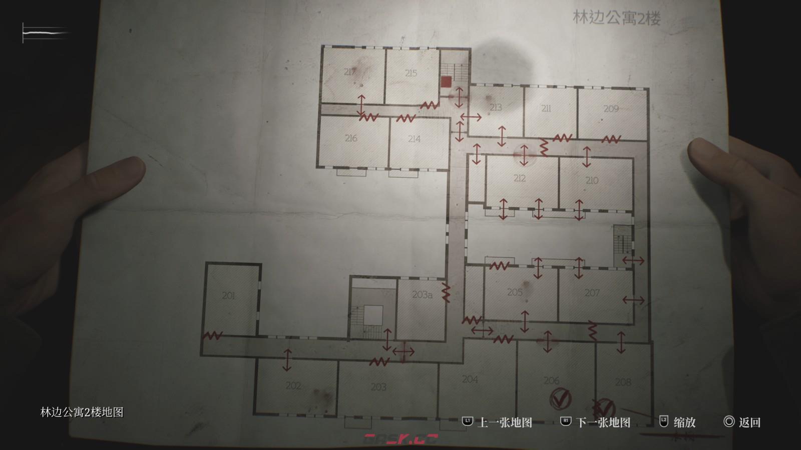 《寂静岭2：重制版》林边公寓保险箱密码输入方法介绍-第2张-单机攻略-GASK