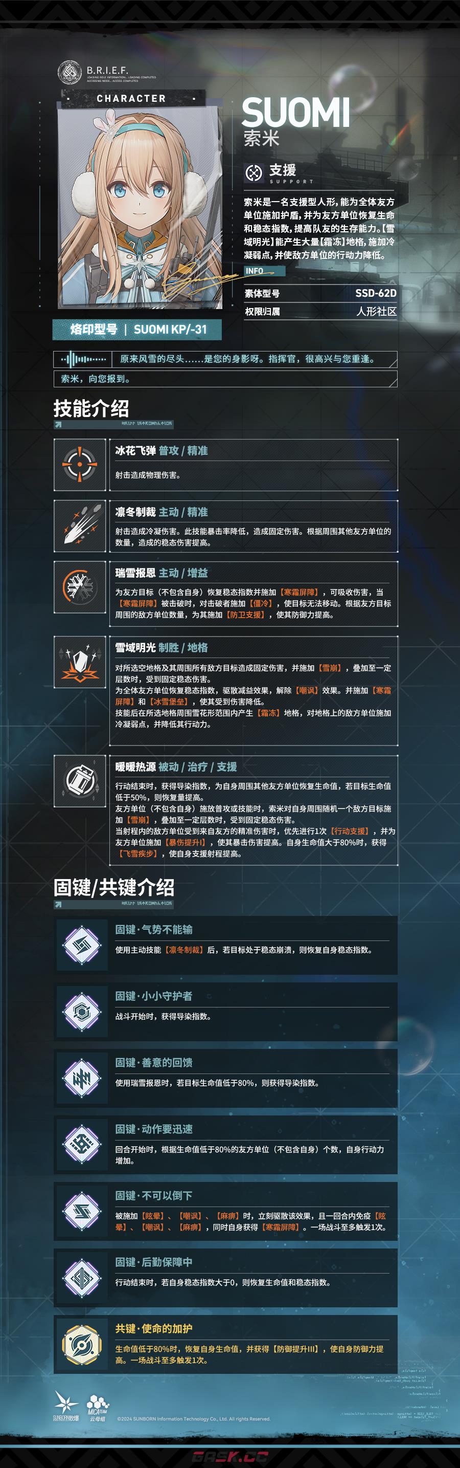 《少女前线2：追放》索米技能爆料-第2张-手游攻略-GASK