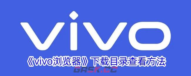 《vivo浏览器》下载目录查看方法