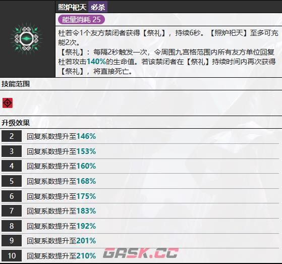 《无期迷途》杜若技能介绍-第6张-手游攻略-GASK