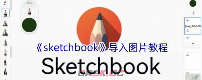 《sketchbook》导入图片教程