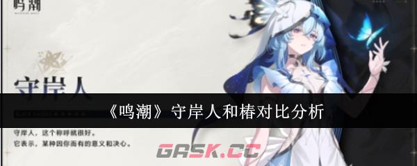 《鸣潮》守岸人和椿对比分析-第1张-手游攻略-GASK