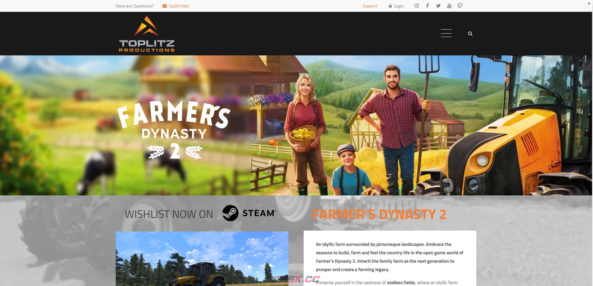 《农夫王朝2》游戏官网地址介绍-第2张-单机攻略-GASK