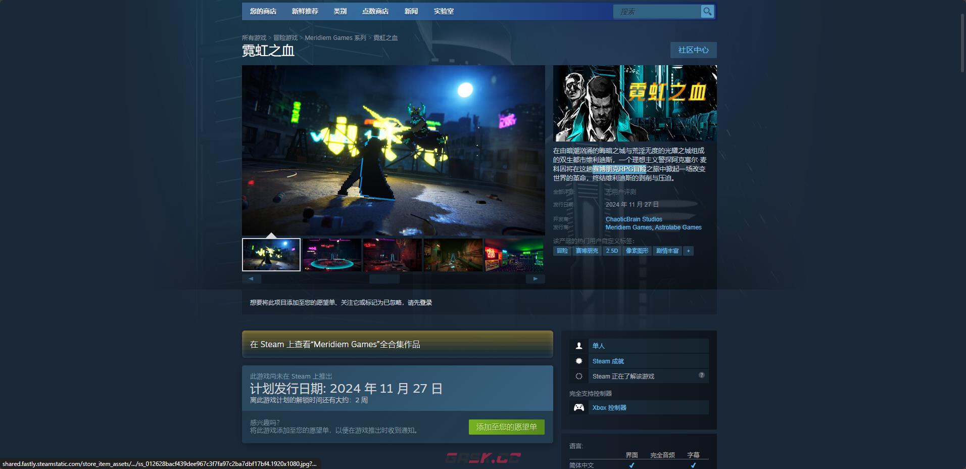 《霓虹之血》下载安装教程介绍-第2张-单机攻略-GASK