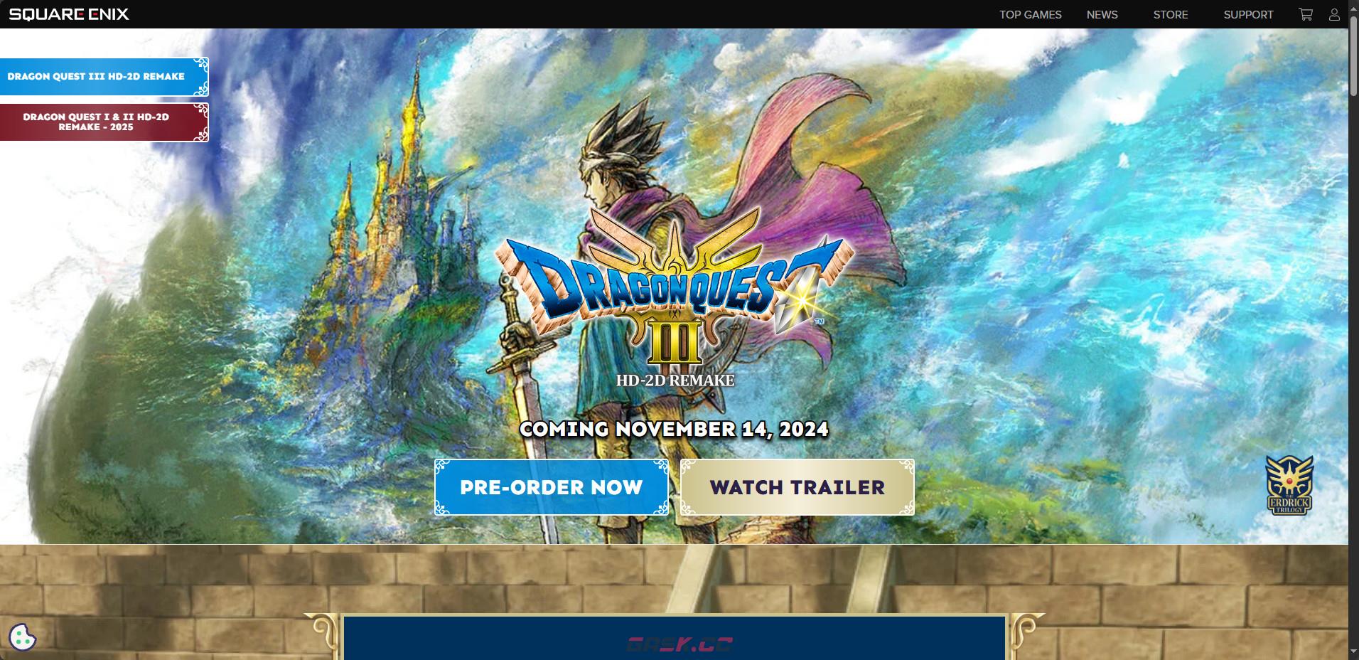 《勇者斗恶龙3：HD-2D重制版》游戏官网地址介绍-第2张-单机攻略-GASK