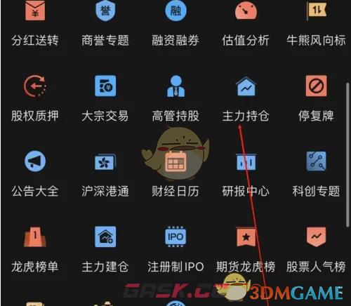 《东方财富》查看主力持仓方法-第4张-手游攻略-GASK