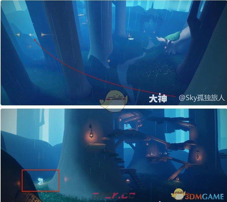 《光遇》每日任务详细图片攻略大蜡烛季节蜡烛2014.11.15-第9张-手游攻略-GASK