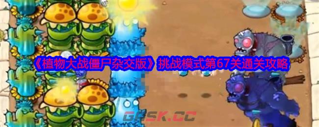 《植物大战僵尸杂交版》挑战模式第67关通关攻略