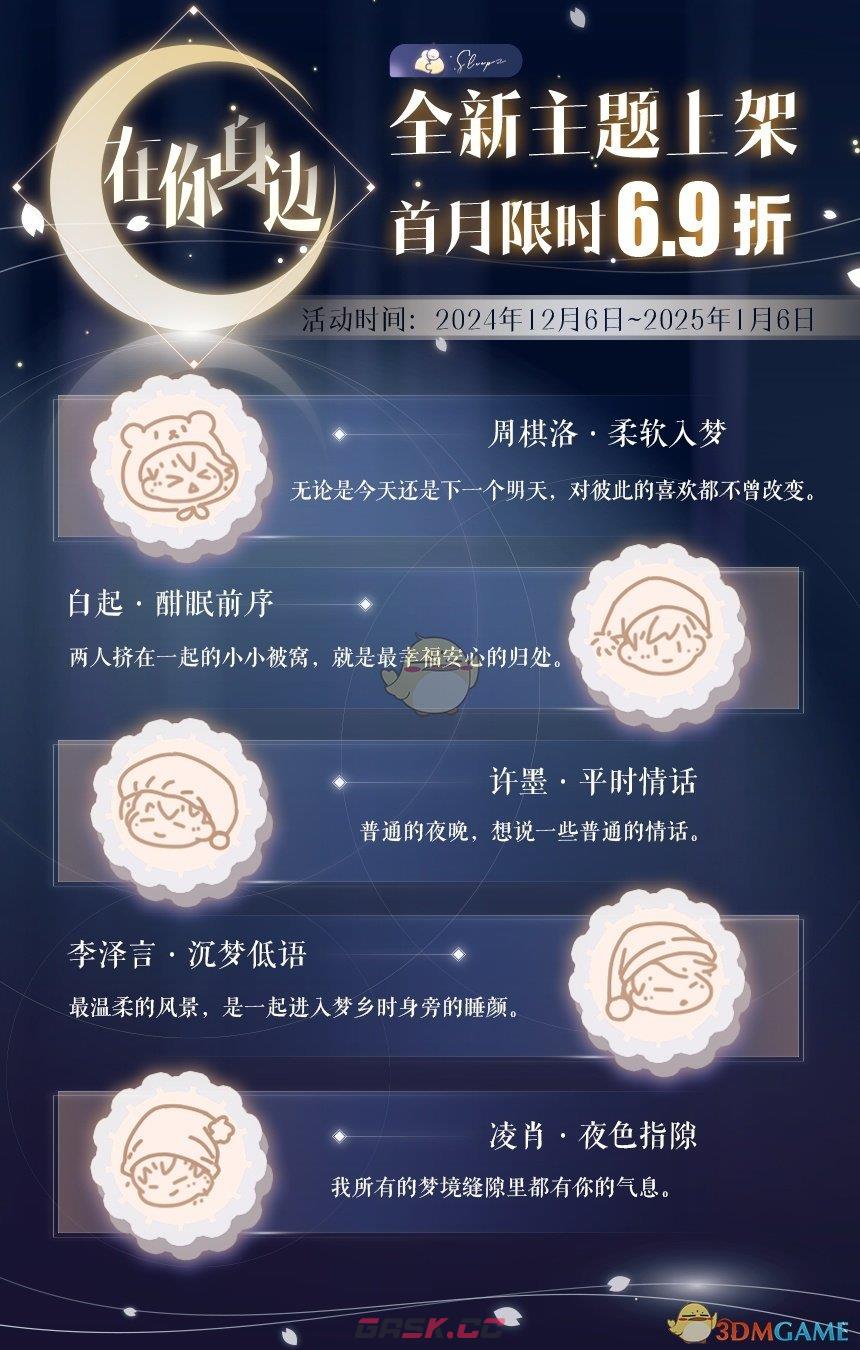 《恋与制作人》在你身边主题礼包介绍-第2张-手游攻略-GASK