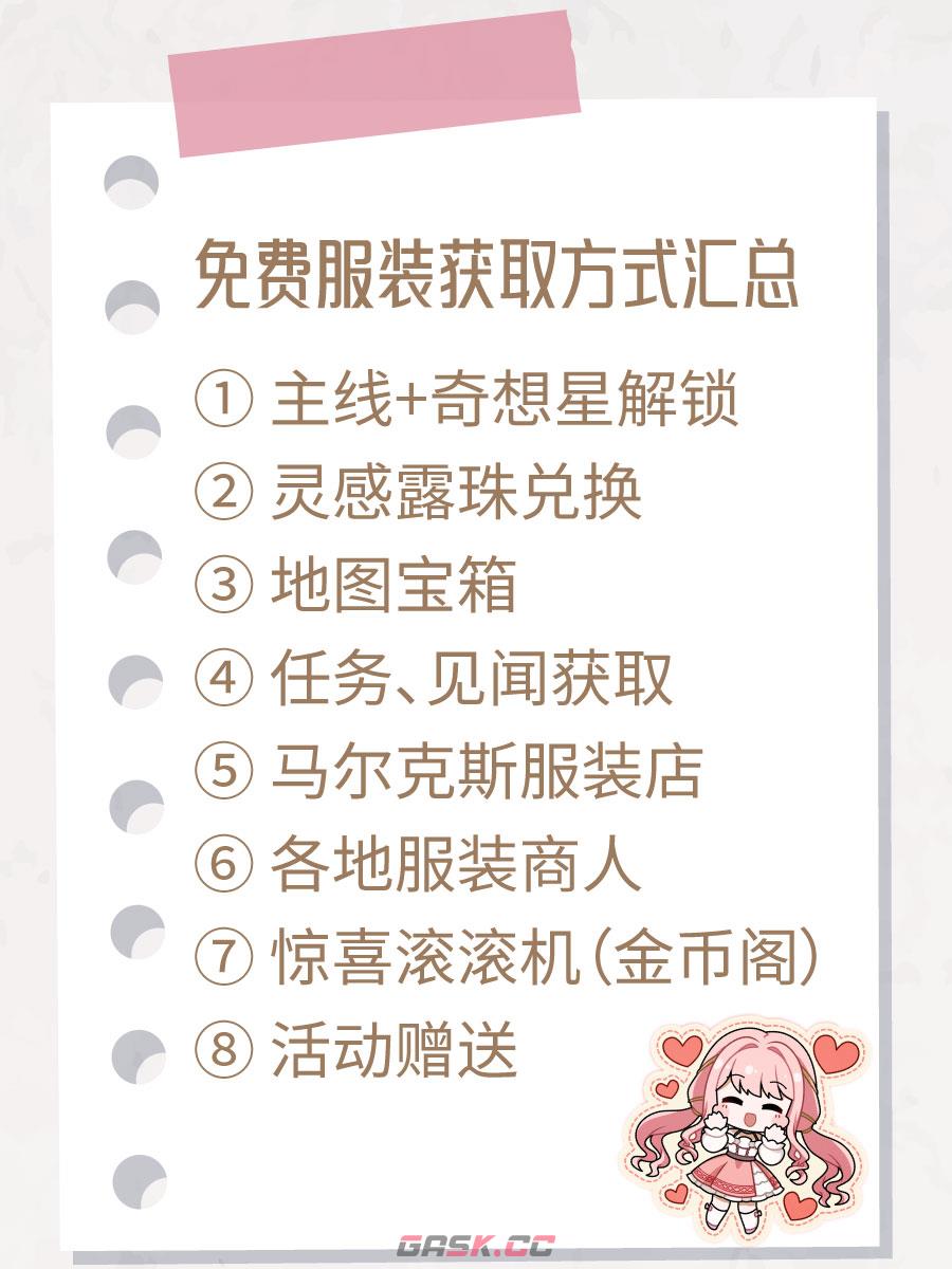 《无限暖暖》服装免费获取方式汇总-第4张-手游攻略-GASK