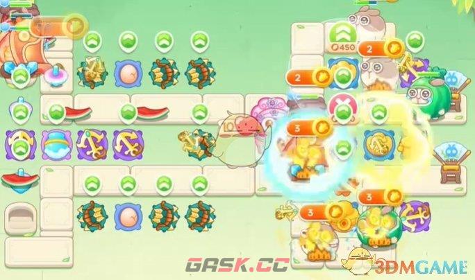 《保卫萝卜4》梁波波与祝秋秋第21关通关攻略-第5张-手游攻略-GASK